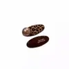 Pinza para el pelo Retro con Estampado de Leopardo para Otoño e Invierno para Mujer 2026 Nuevo Estilo Pinza para Flequillo Pinza Lateral Accesorio para el Cabello