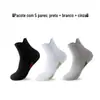 Meias Meias de Cano Baixo Masculinas Meias Invisíveis Preto e Branco Cinza Meias de Presente Meias Invisíveis Finas e Respiráveis de Verão Femininas Estudantes
