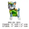 Balões de Alumínio de Animais com Rodas Que Podem Andar, Balões de Brinquedo de Desenho Animado para Crianças, Pequenos Produtos de Barraca de Feira Noturna