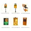 Radar de Feedback de Velocidade Solar Portátil para Exterior com Display de Limite de Velocidade