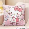 Almohada Sanrio Kulomi Gui Dog Linda Niña Corazón Almohada Habitación Dormitorio Cojín para Coche