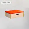 Equipamento de Treinamento de Parkour Infantil Jardim de Infância Estrutura de Parkour de Madeira Conjunto de Escalada Barra Única Conjunto de Nove Peças para Crianças e Adolescentes