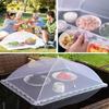 Cubierta de Malla Plegable Grande a Prueba de Moscas con Forma Cuadrada Simple para Cocina, Directo del Fabricante