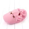 Sapatos de Desenho Animado para Bebês de 0 a 1 Ano, Sapatos Antiderrapantes para Recém-Nascidos, Sapatos de Lã Tricotada, Sapatos Leves para Pré-Caminhantes