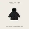 Chamarra de Algodón de Longitud Media con Triple Protección Dupont para Niños Abrigo de Algodón de Invierno para Niños Ropa Exterior Gruesa de Invierno para Niñas