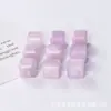10*10mm Cubo de Azúcar Lila Cuentas Sueltas para Collar Pulsera DIY Accesorios de Joyería Productos Semiacabados Venta al por Mayor