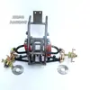 Piezas de Motocicleta de Cuatro Ruedas DIY Modificadas a Triciclo Invertido Pequeño Go-Kart Bastidor Delantero Suspensión de Playa Frenos de Disco Amortiguador