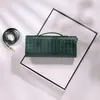 Bolso Nuevo Estilo de Cuero Trenzado con Acabado de Alta Gama, Bolso de Hombro de Nicho, Moderno y a la Moda, Bolso de Mano con Herrajes Dorados, Bolso Bandolera Tipo Baguette