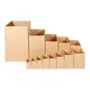 Caixas de expresso postal em estoque, tamanhos 1-13, caixas pequenas para embalagem no atacado, papelão ondulado, caixas de embalagem dobráveis para e-commerce, extra fortes