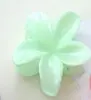 Grampo de Cabelo de Plumeria Mármore Transfronteiriço Grampo de Cabelo Grampo de Cabelo Parte de Trás da Cabeça Clipe de Tubarão Feminino de Alta Qualidade Acessórios de Cabelo Atacado