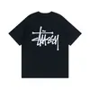Em Estoque Original Marca da Moda Primavera/Verão 2024 Nova Marca da Moda Logotipo Clássico Estampa de Desfile Letra Combinando Manga Curta