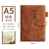 Cuaderno Pequeño Personalizado A6 de Bolsillo Diario de Oficina para Negocios Portátil Engrosado Cuaderno A6
