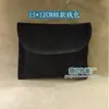 Bolsa de Pano para Armazenamento e Embalagem de Veludo Dupla Face à Prova de Poeira Estilo Envelope Abertura Flip-Up Carteira Longa e Curta Bolsa de Pano