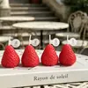 Caja de Regalo Velas Perfumadas de Fresa, Regalo de Cumpleaños con Fragancia, Diseño Hecho a Mano Lindo y Creativo, Cera Aromática de Recuerdo