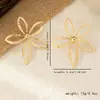 Pendientes de Florales Minimalistas de Moda Retro Nuevos y Tendencia para Mujer Europeos y Americanos