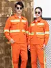 Conjunto de Uniforme de Trabajo Sanitario para Primavera y Otoño para Hombres y Mujeres, Trabajadores de Mantenimiento de Paisajismo Municipal, Ropa de Trabajo con Tira Reflectante, Ropa de Rescate