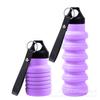 Copo de Água Esportivo Dobrável de Silicone para Homens e Mulheres, Copo Retrátil Portátil, Viagem ao Ar Livre, Chaleira de Água Antiderrapante para Crianças