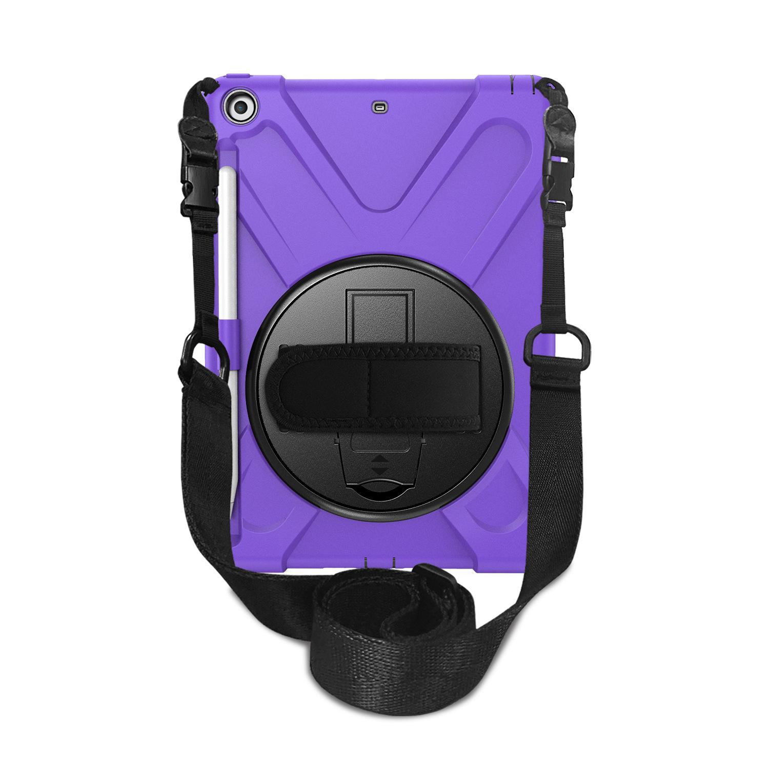 ipad 2017 带笔紫色背面背带 副本.jpg