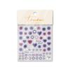 Tomoni delgados resistentes 1122 adhesivo caliente lindos adhesivos para uñas pegatinas japonesas adhesivos para uñas 5d semitransparentes amor