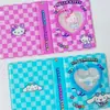 Lindo Sanrio 3 pulgadas Polaroid Kuromi Álbum de Fotos Mini Almacenamiento para Perseguir Estrellas Álbum de Tarjetas de Presentación un Imprescindible para los Fans de Perseguir Estrellas