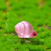 Nuevo producto transfronterizo: Figura de Caracolito Qing Shan, accesorios decorativos DIY, adornos para paisajes en miniatura, figuritas diminutas de resina