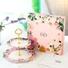 Juego de Tazas de Café Estilo Europeo Cerámica Taza y Platillo de Café Taza de Té Floral Té de la Tarde Juego de Té Caja de Regalo Creativa Regalo Estilo Tendencia Nacional