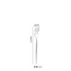 Cuchillo tenedor cuchara de acero inoxidable 304 para comida occidental portuguesa, vajilla para restaurante, hotel, cuchillo para carne, cuchara sopera, tenedor de postre, vajilla