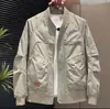 Nova jaqueta de baseball masculina, estilo primavera e outono, moderna e versátil, casaco casual para o dia a dia, top masculino da moda