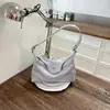 Bolsa de ombro/axila simples de cor sólida estilo coreano, nicho, para mulheres, novo modelo de verão 2026, bolsa transversal moderna para trabalho e deslocamento