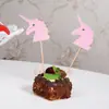 Venta al por mayor del fabricante Inserciones para Pastel Arcoíris Banderines para Pastel de Unicornio Decoración para Fiesta de Cumpleaños Inserciones Adornos Decorativos