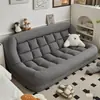 Sofá perezoso para balcón, sala de estar, habitación doble, tatami individual plegable de ocio, marco de hierro para perro de tamaño humano grande