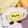 Encanto de Huevo Frito de Peluche Lindo Figura de Tostada con Queso de Dibujos Animados Broche Llavero Accesorios Colgante para Mochila de Estudiante