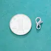 Prata de Lei S925 Retro Personalizado Cruz Fecho Lagosta Fecho de Mola DIY Pulseira de Contas Pérola Fecho de Extremidade Colar Fecho de Prata