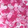 Lentejuelas de papel de colores de 1,5 cm para bodas, pétalos para lanzar, confeti de Amazon, relleno de globos, restos de papel, 15 gramos