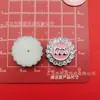 Pajarita de Diamantes de Imitación Coloridos Galvanizados Corazón Cereza Estrella Accesorios de Plástico DIY Funda de Teléfono Pasador Accesorios para Zuecos