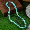 Collar de Cuarzo Natural Asimétrico de Grava Transfronterizo Estilo Ins Cadena para el Cuello Cadena de Cuello Agata Bohemia Cadena para la Clavícula