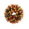 Simulação Amazon cor eucalipto guirlanda de Natal pendurar na porta decoração de janela adereços decoração de casa guirlanda