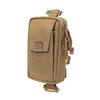 Bolsa Táctica de Hombro para Exteriores, Bolsa para Teléfono Móvil, Portatarjetas, Bolsa para Walkie-Talkie y Brújula, Bolsa de Accesorios para Mochila, Bolsa Miscelánea