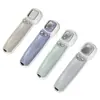 Lupa Portátil 2 LEDs 1 UV Detector de Dinheiro Falso 36X 44X Lente Quadrada Avaliação de Joias Antigas Coleção Lupa 50X 32