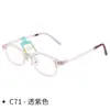 Gafas de Estudiante de Moda de Alto Valor Ligeras 11g Montura para Miopía Zyc8186 Montura Cómoda para Niños Venta al por Mayor desde la Ciudad de Danyang