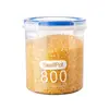 Latas de Plástico Transparente Selladas, Latas para Leche en Polvo, Latas de Comida, Cajas para Almacenar Granos en la Cocina, Latas de Almacenamiento al por Mayor