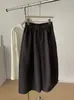 Calça cropped retrô de veludo cotelê estilo japonês para mulheres, versão coreana de outono, tamanho pequeno, calça pantalona patchwork, calça balloon que afina e valoriza a silhueta