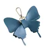 Pendente Criativo Personalizado Borboleta para Bolsa Transfronteiriça Chaveiro de Carro Borboleta Couro Acessórios para Carro Atacado