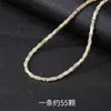 Concha de Caracol Ferradura Natural Contas Soltas em Formato de Bambu Brincos Feitos à Mão DIY Grampo de Cabelo Estilo Antigo