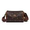Bolsa de Ombro Fashion, Bolsa Transversal Casual e Personalizada, Bolsa Simples e Moderna Clássica Retrô para Celular, Bolsa Almofada Estampada para o Dia a Dia