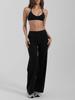 Novo Estilo Transfronteiriço Decote Halter Revelador de Seios Push-Up Roupa Íntima Roupa de Yoga Fitness Calças Esportivas Pilates Conjunto de Duas Peças de Secagem Rápida