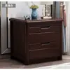 Mesita de noche de madera maciza de nogal mini 40, armario de almacenamiento de estilo chino moderno y simple, armario de almacenamiento de mesita de noche para dormitorio, completamente ensamblado