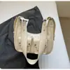Design de Nicho Estilo Motociclista Bolsa Hot Girl Bolsa de Axila para Mulheres 2024 Nova Moda de Alta Qualidade Bolsa de Ombro Ins