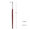 Cross-border Hot Nail Art Sizzy Stamp Pen Oblique Round Head Gradient Pen Pintado Transition Pen Redwood Rod Nail Art Brush