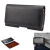Capa Simples para Celular com Clipe Traseiro Fivela Bolsa Horizontal para Pendurar para Samsung S9 Capa Protetora para iPhone X Capa de Couro Bolsa de Cintura